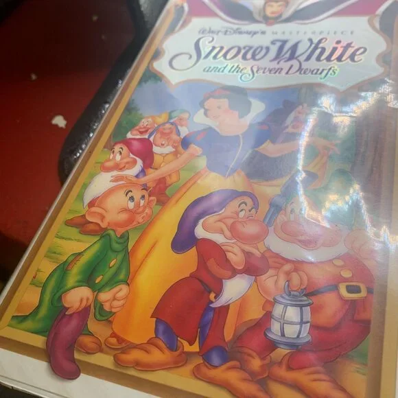 Lot of 4 Walt Disney 1990's Assorted Disney VHS Tapes